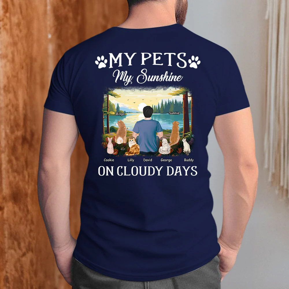 My Pet Sunshine - Personalized Custom Unisex T-shirt - Image 4