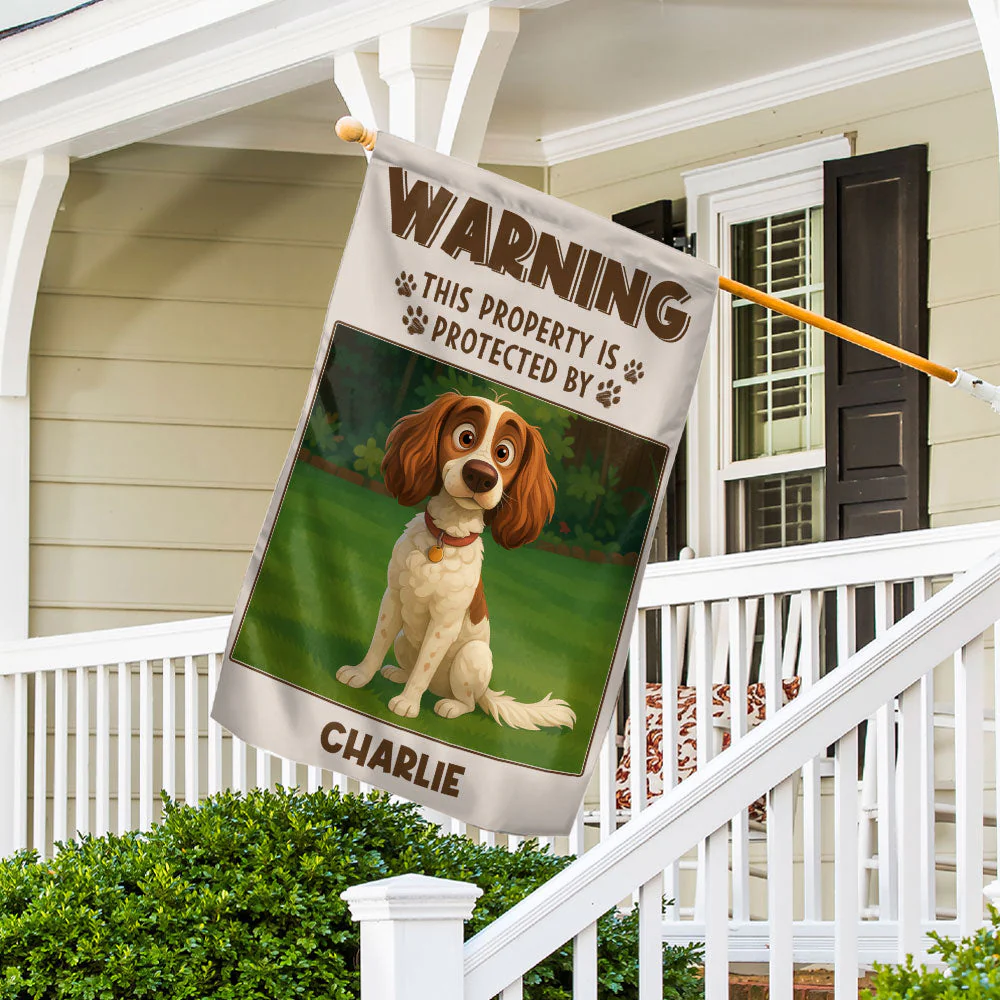 My Private Guard - Personalized Custom Flag - Image 3