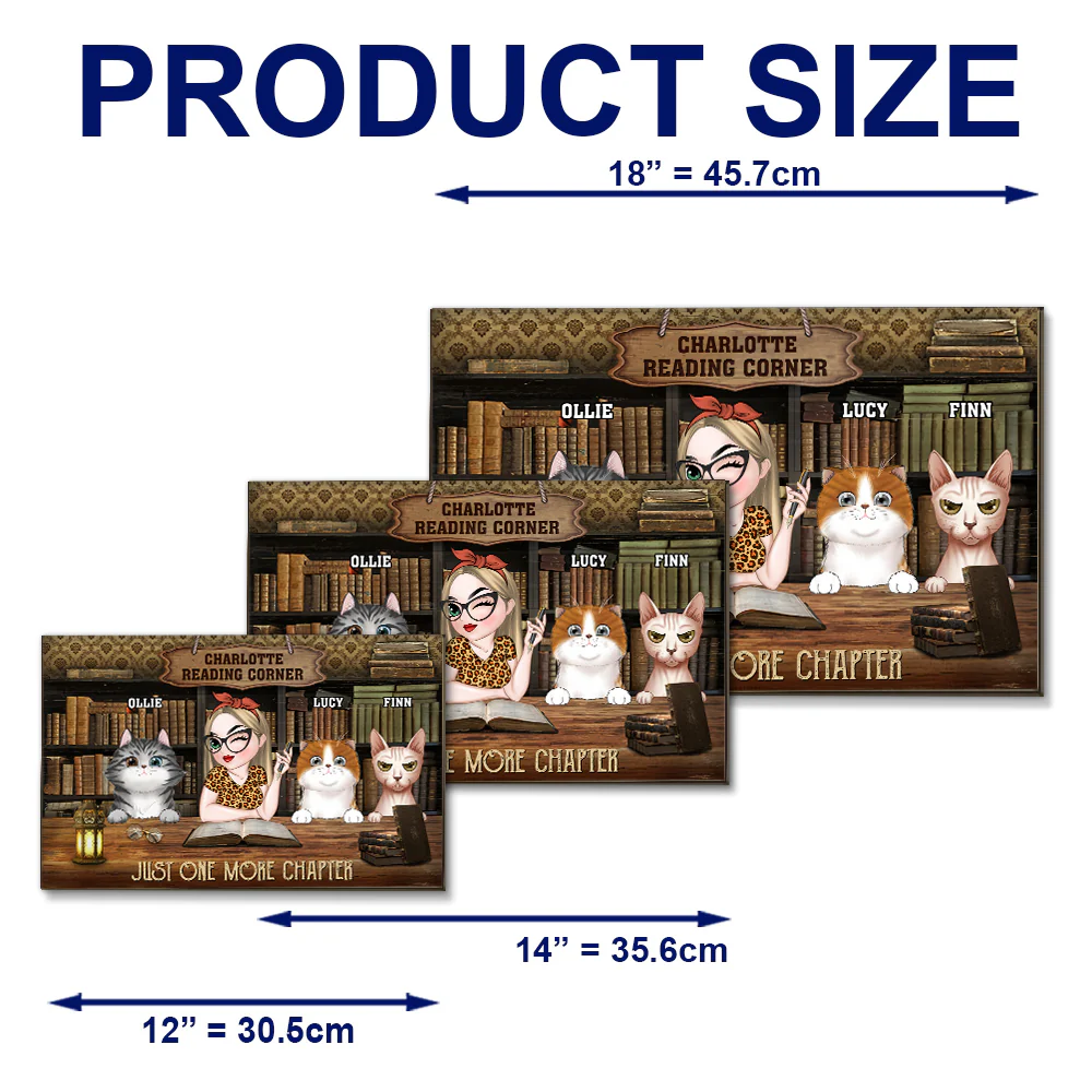 My Reading Corner - Personalized Custom Wood Sign - Image 5