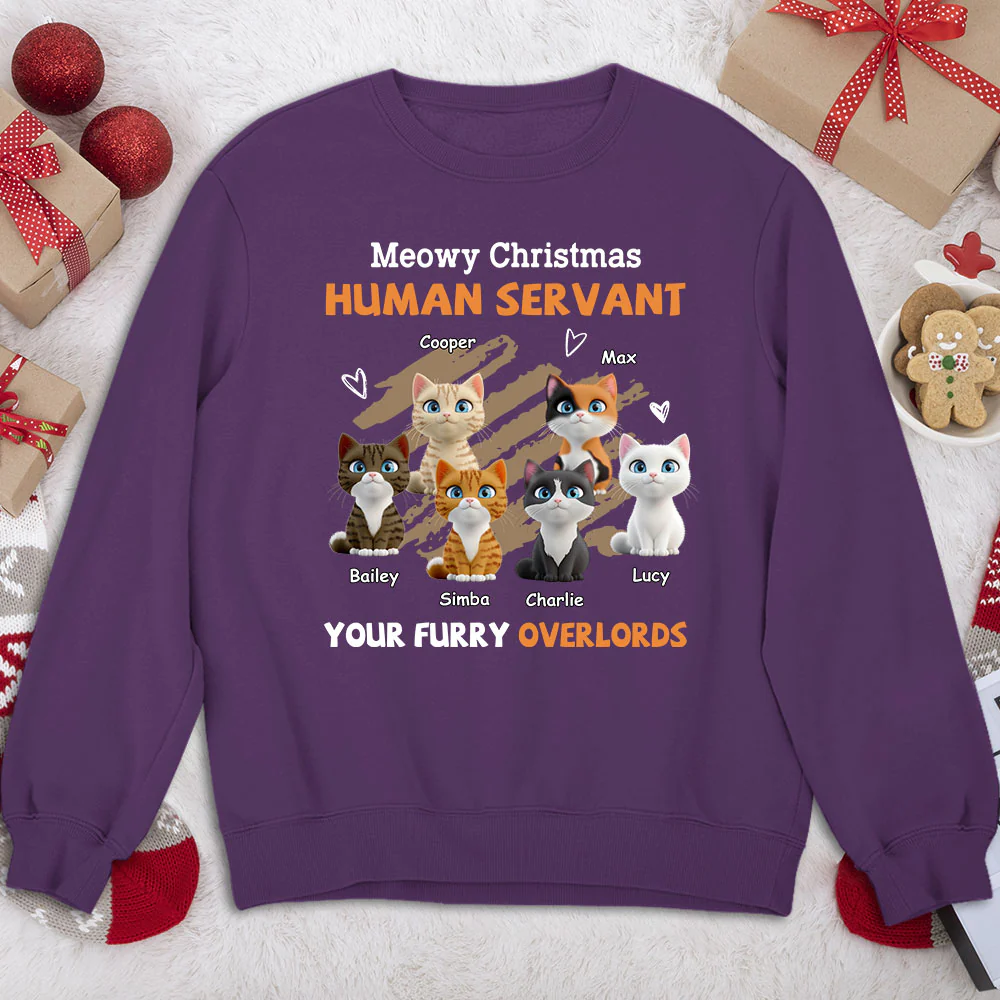 My Servant Cartoon - Personalized Custom Sweatshirt - Image 4