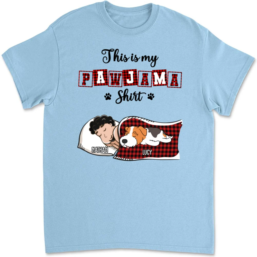 My Sleepshirt Ver 2- Personalized Custom Unisex T-shirt - Image 3