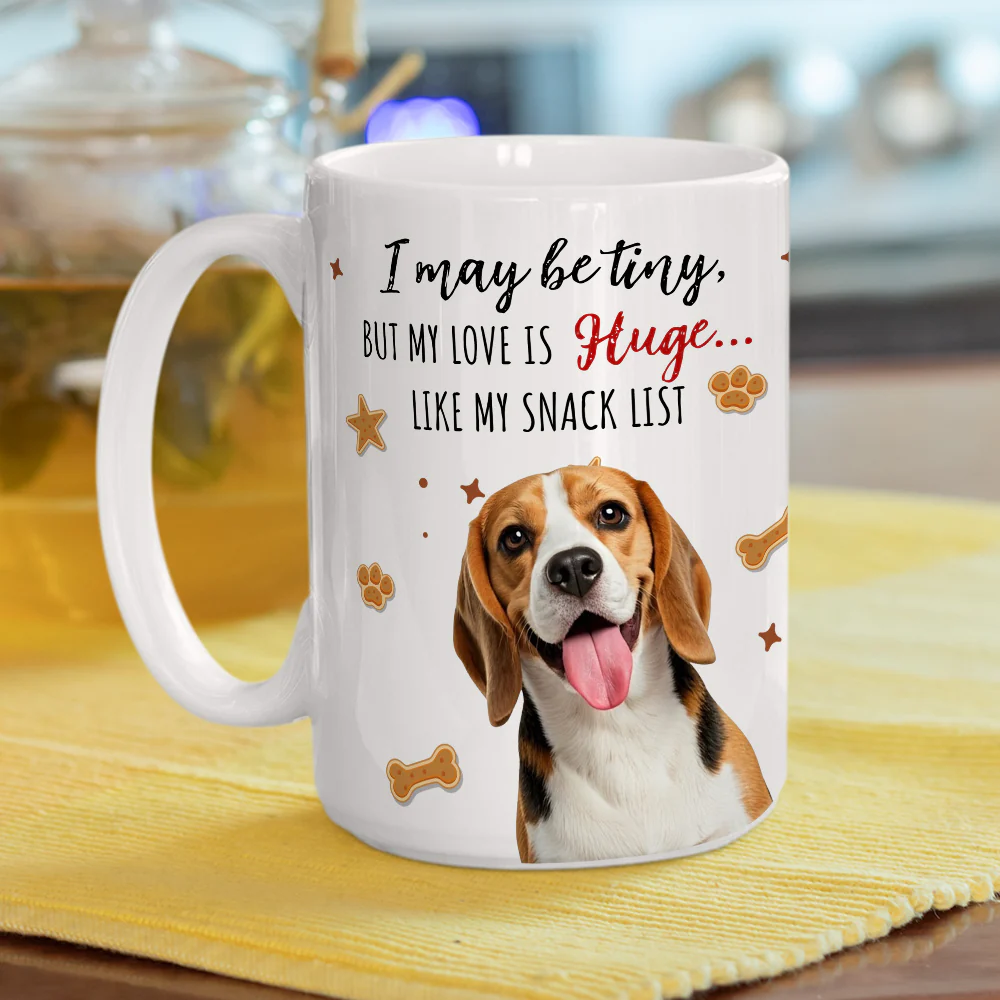My Snack List Photo - Personalized Custom Coffee Mug - Image 5