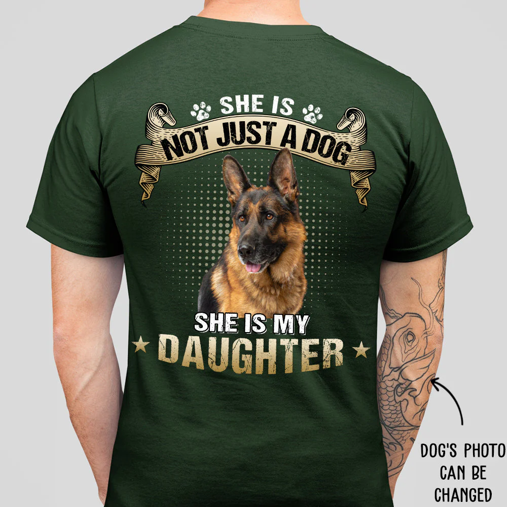 My Son/Daughter 1 - Personalized Custom Photo Unisex T-shirt - Image 4