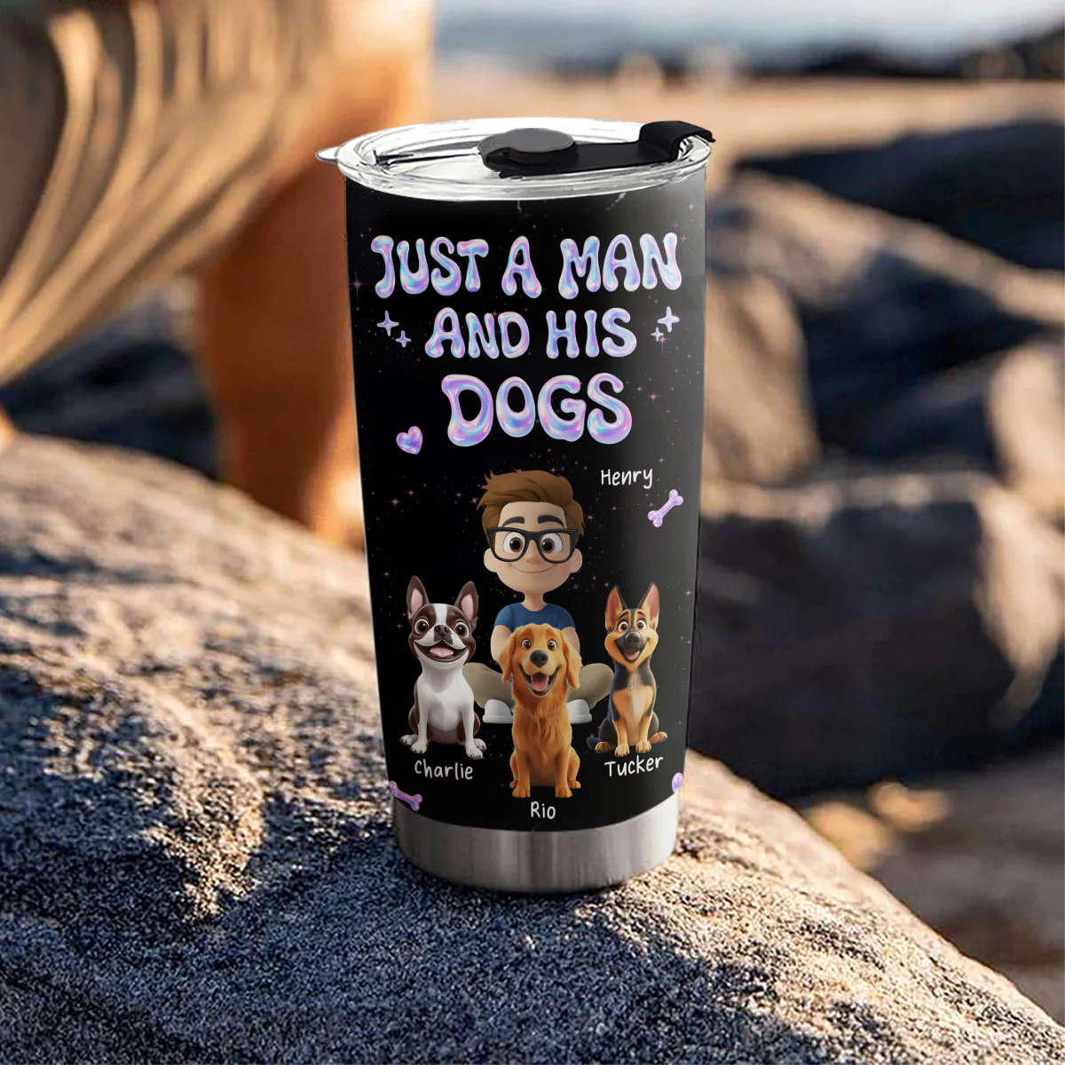 Never Be Broken - Personalized Custom 3D Effect Tumbler - Image 4
