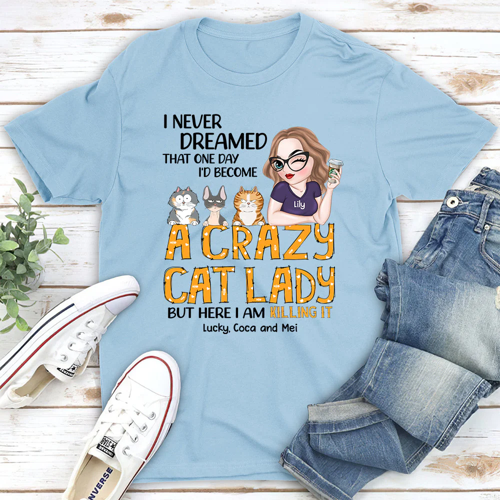 Never Dreamed - Personalized Custom Unisex T-shirt - Image 3