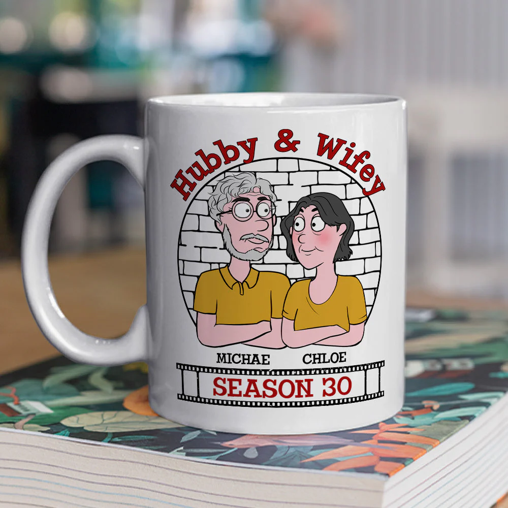 Never Ending Love Story - Personalized Custom Coffee Mug - Image 4