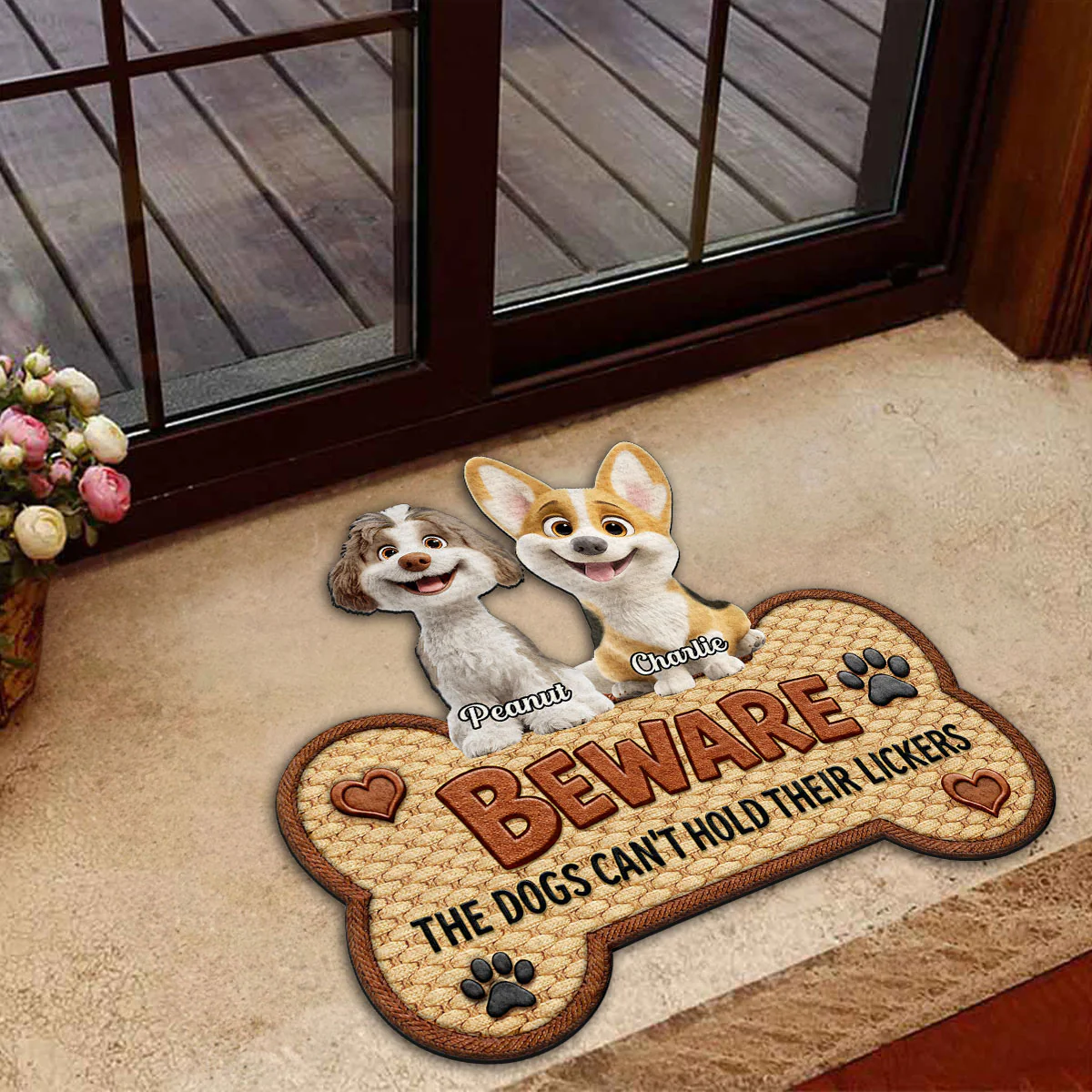No Control Of Holding - Personalized Custom 3D Effect Doormat - Image 4