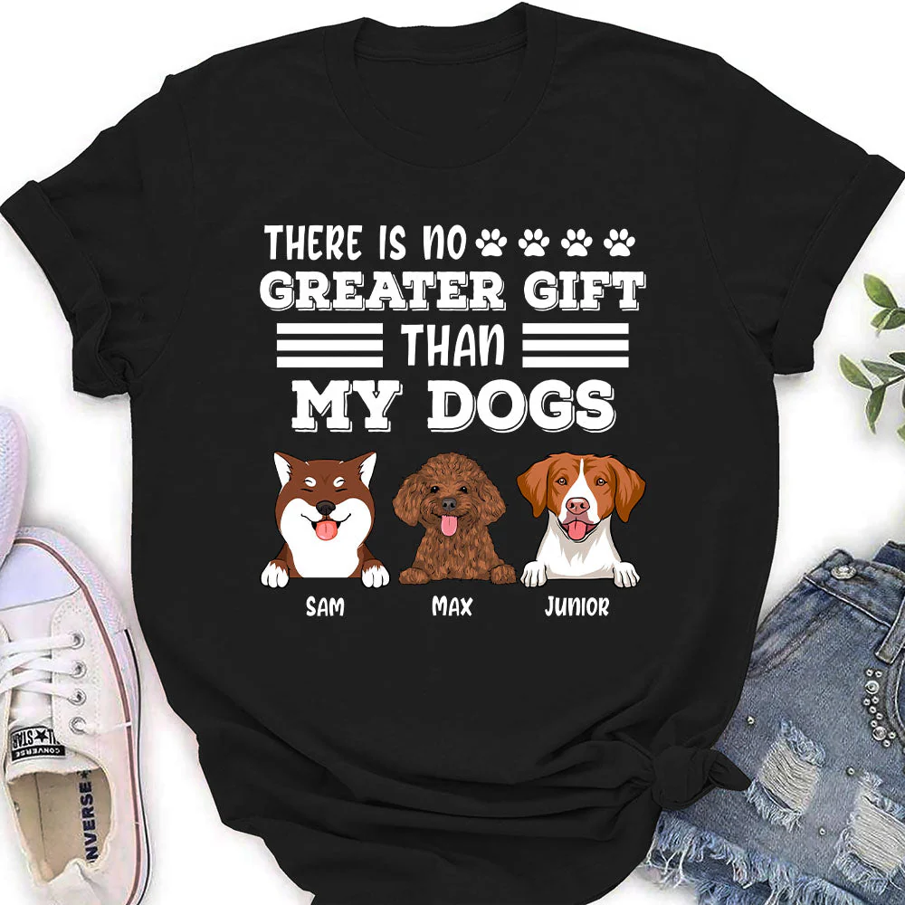 No Greater Gift - Personalized Custom Women's T-shirt