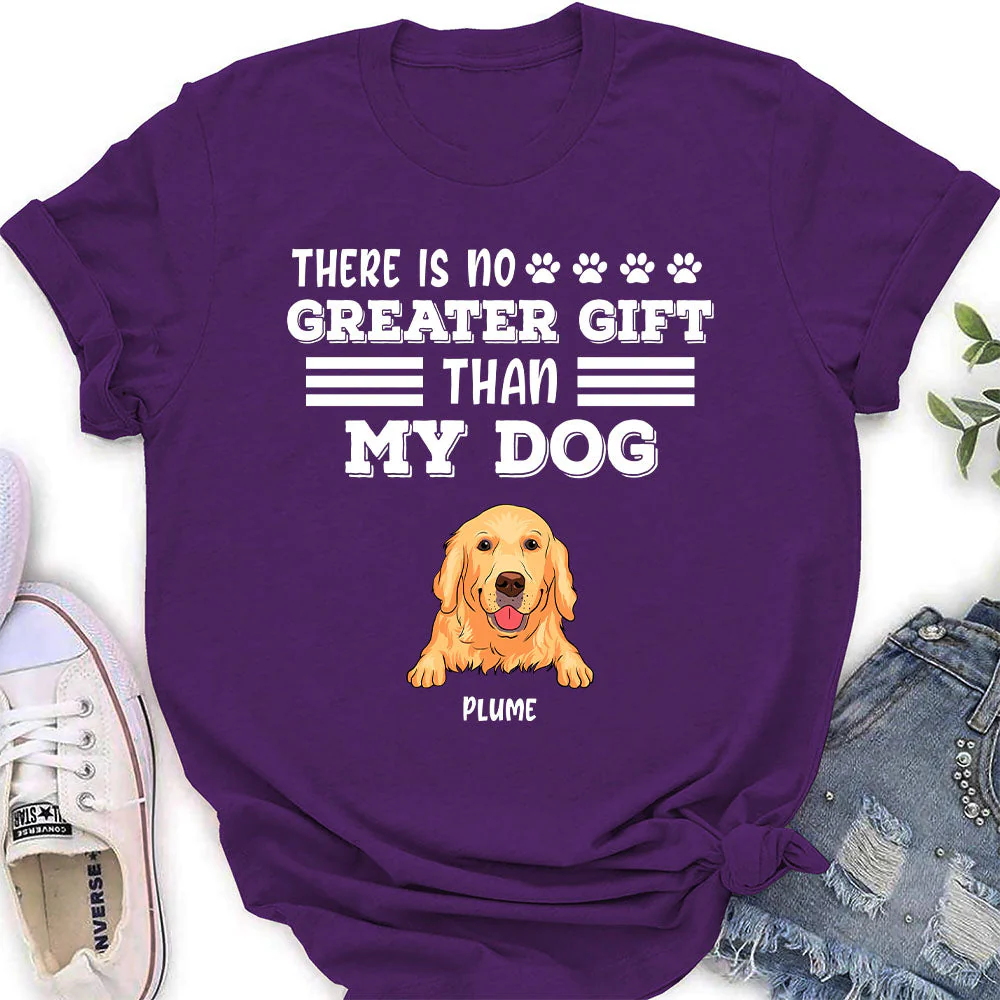 No Greater Gift - Personalized Custom Women's T-shirt - Image 2