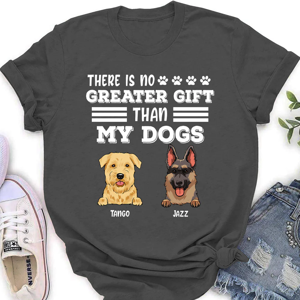 No Greater Gift - Personalized Custom Women's T-shirt - Image 5