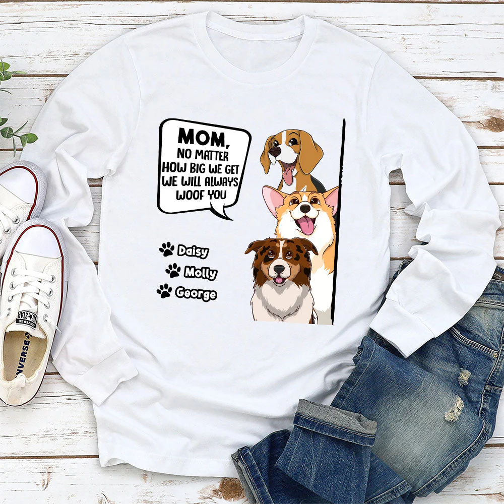No Matter How - Personalized Custom Long Sleeve T-shirt - Image 2