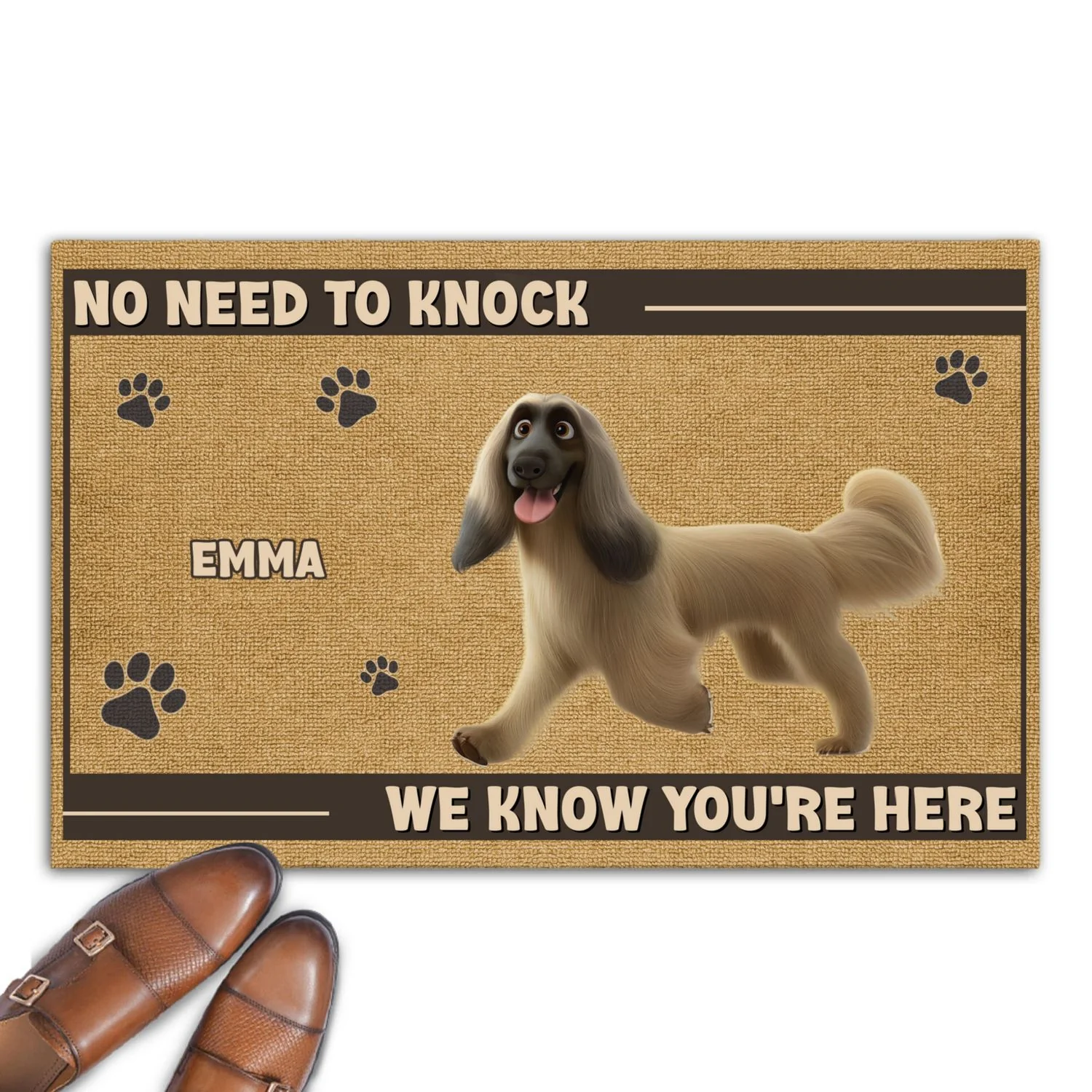 No Need To Knock Pet Version 2 - Personalized Custom Doormat - Image 6