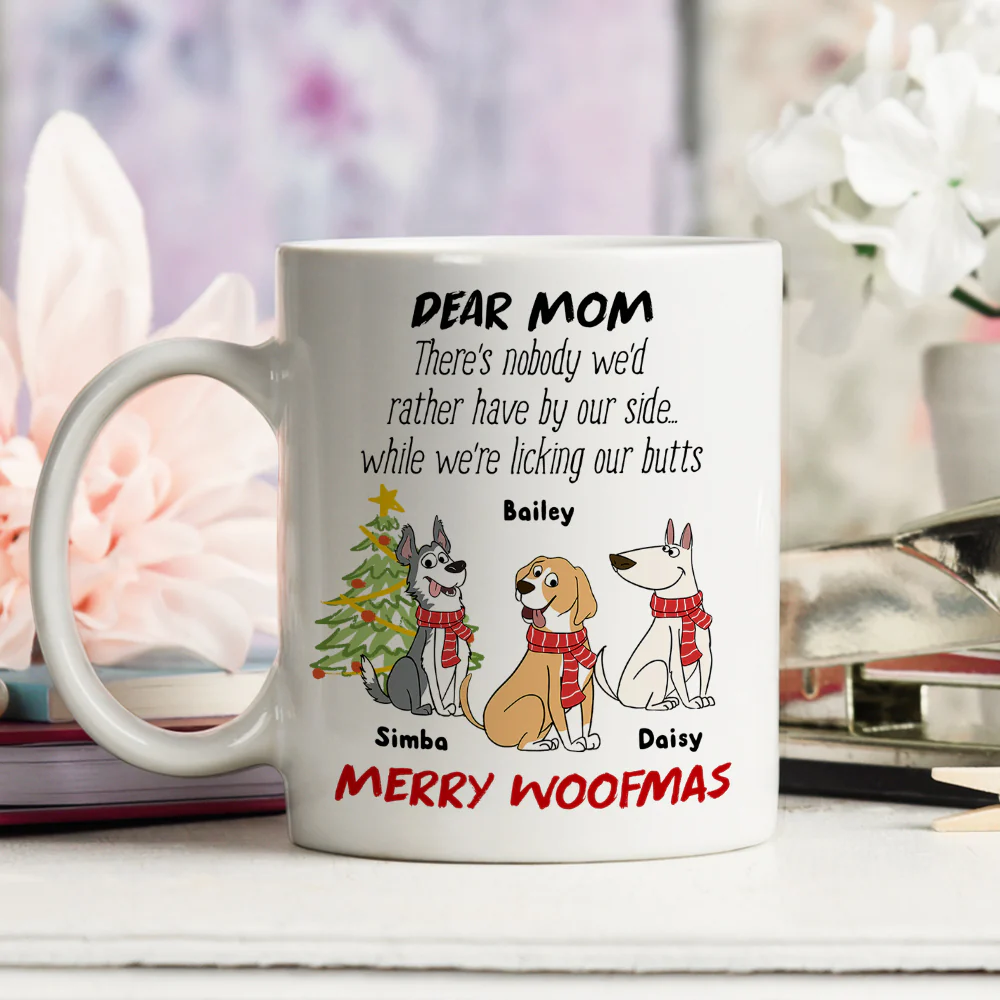 No One By Dog Side - Personalized Custom Coffee Mug - Image 4