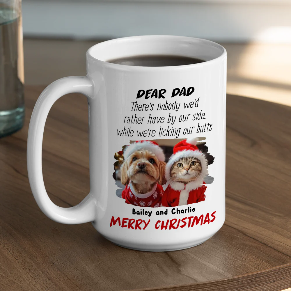 No One By Our Side Photo - Personalized Custom Coffee Mug - Image 6