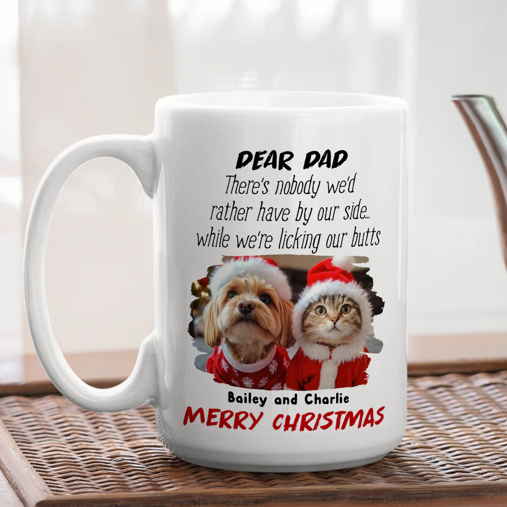 No One By Our Side Photo - Personalized Custom Coffee Mug - Image 7