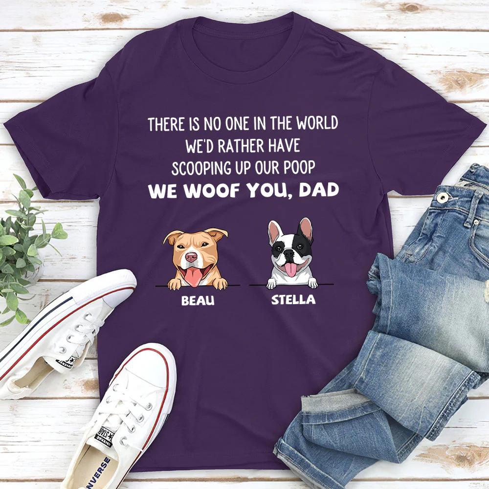 No One In The World - Personalized Custom Unisex T-shirt - Image 3