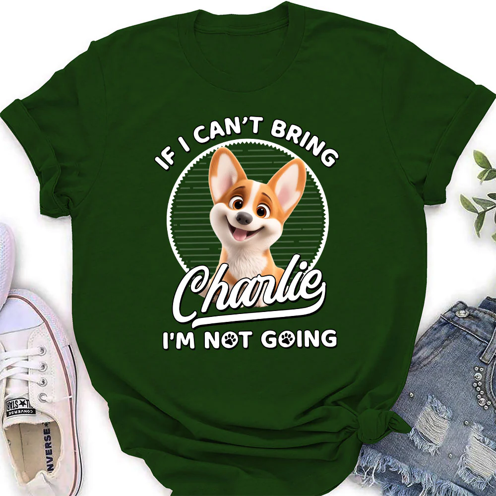 Not Going Without My Babies - Personalized Custom Women's T-shirt - Image 5