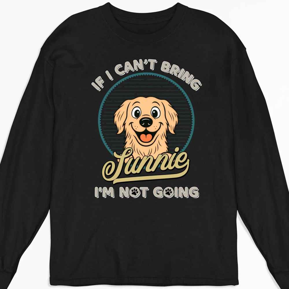 Not Going Without My Babies Retro Ver - Personalized Custom Long Sleeve T-Shirt - Image 4
