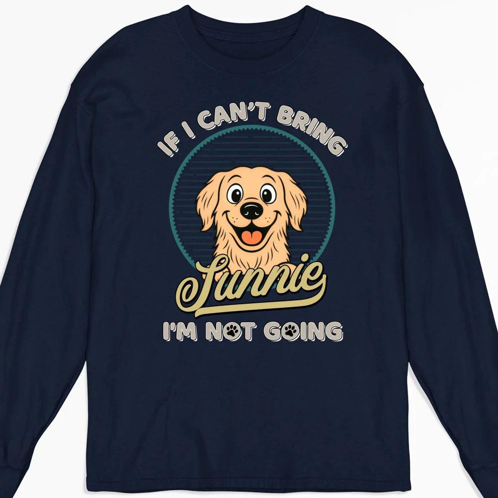 Not Going Without My Babies Retro Ver - Personalized Custom Long Sleeve T-Shirt - Image 5