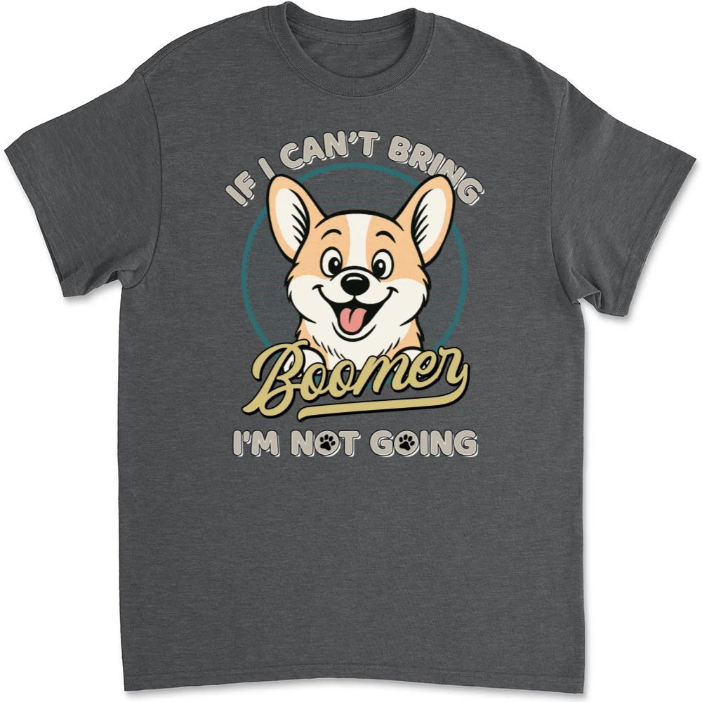 Not Going Without My Dog Retro Ver - Personalized Custom Unisex T-Shirt - Image 10