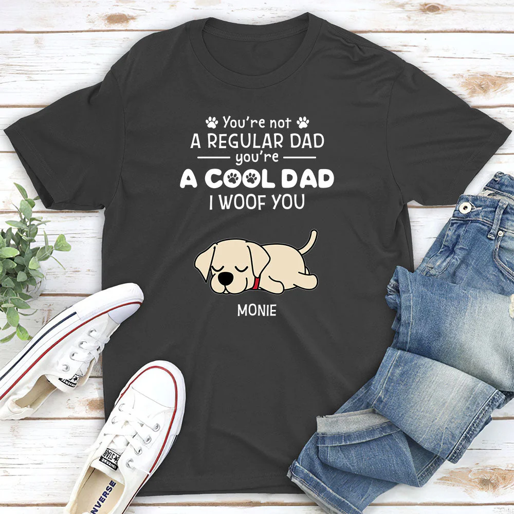 Not Regular But Cool - Personalized Custom Unisex T-shirt - Image 4