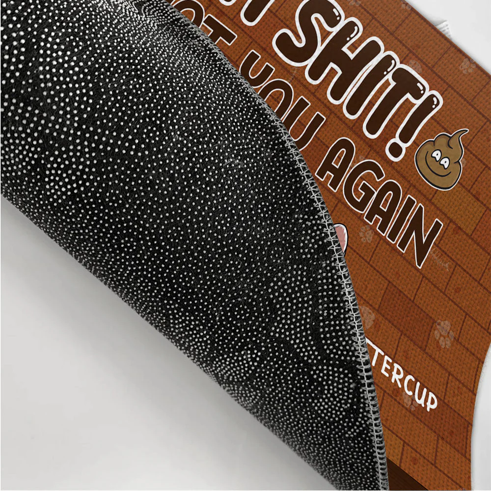 Not You Again - Personalized Custom Doormat - Image 5