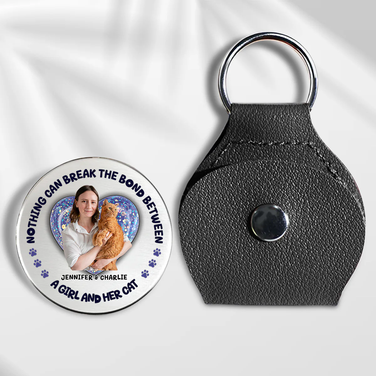 Nothing Can Break This Bond Photo - Personalized Custom Pocket Hug
