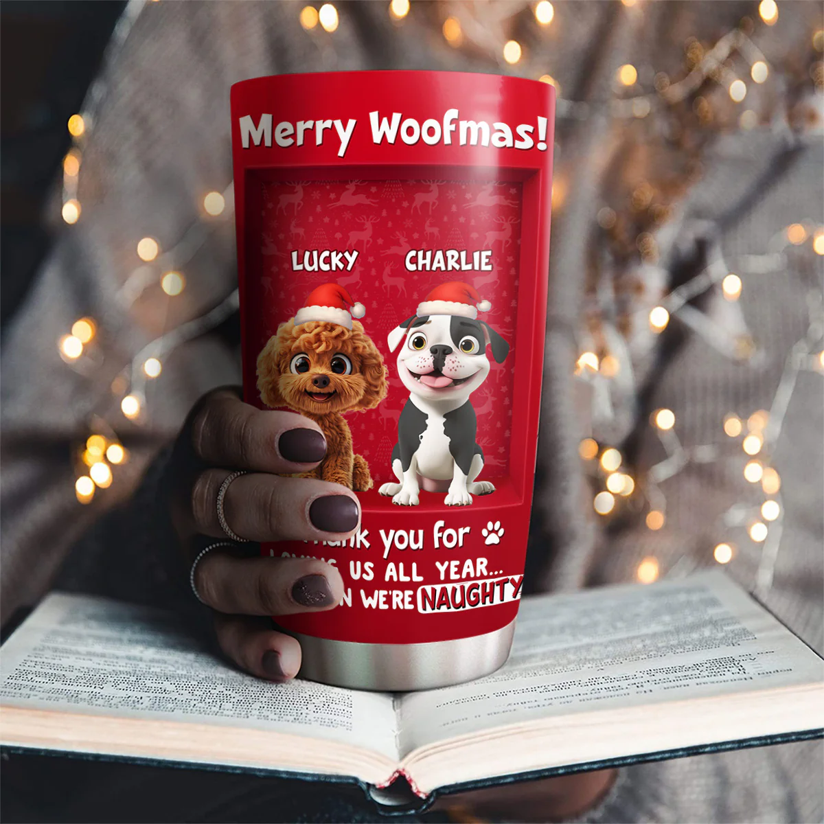 Nothing To Regret - Personalized Custom 3D Effect Tumbler - Image 2