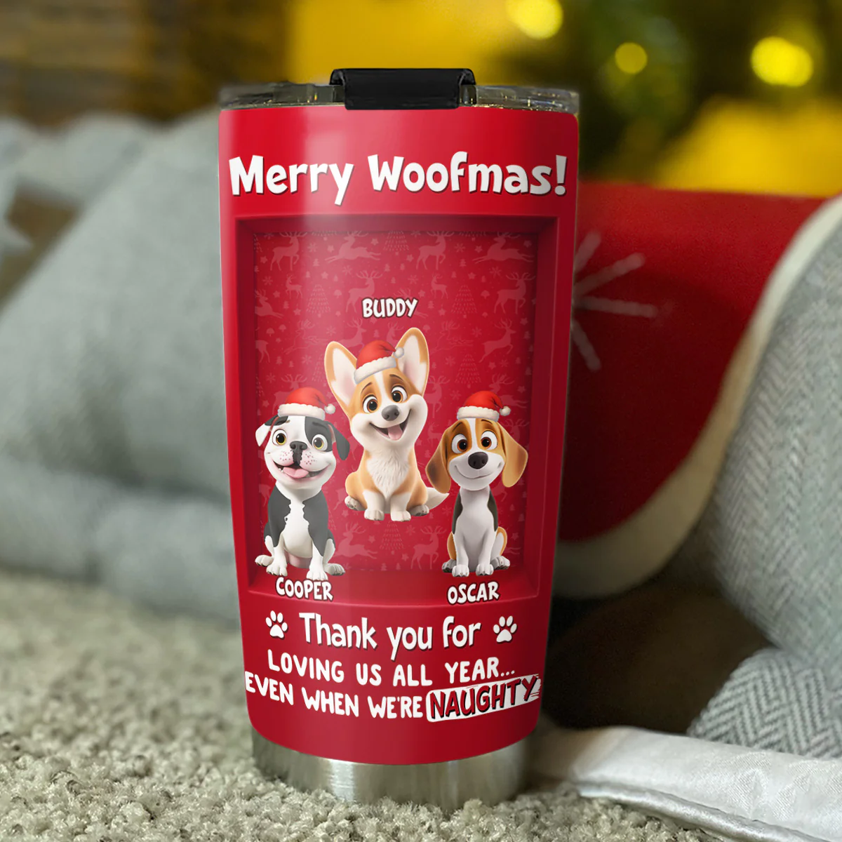 Nothing To Regret - Personalized Custom 3D Effect Tumbler - Image 3