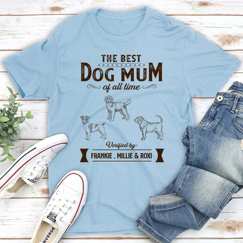 Of All Time - Personalized Custom Unisex T-shirt - Image 3