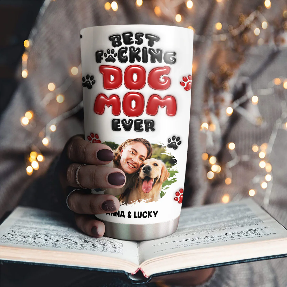Of Course I Am Version Photo - Personalized Custom 3D Inflated Effect Tumbler - Image 2