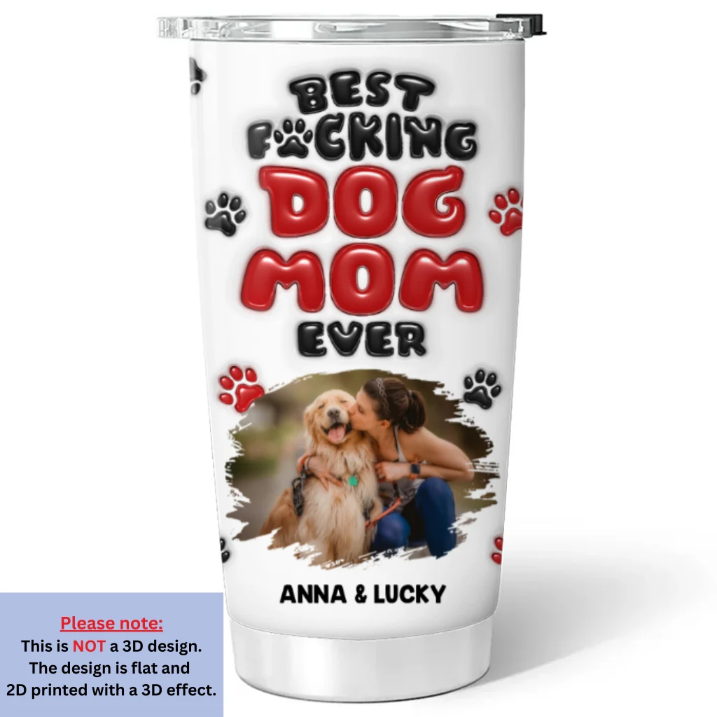Of Course I Am Version Photo - Personalized Custom 3D Inflated Effect Tumbler - Image 3