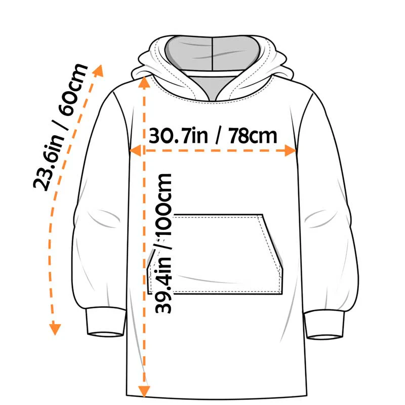 Official Sleep Hoodie - Personalized Custom Blanket Hoodie - Image 7