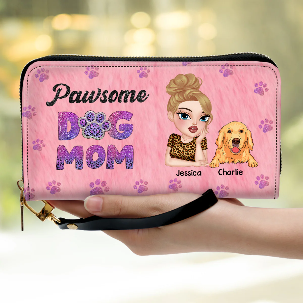One Of A Kind - Personalized Custom Leather Wallet - Image 2