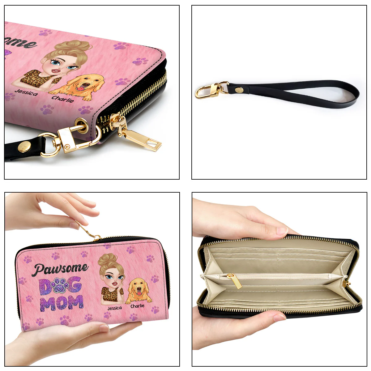 One Of A Kind - Personalized Custom Leather Wallet - Image 5