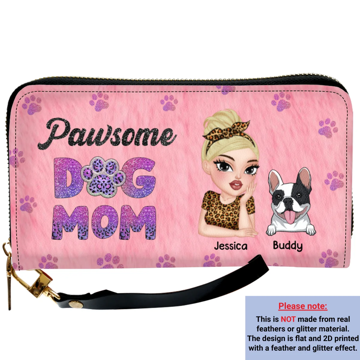 One Of A Kind - Personalized Custom Leather Wallet - Image 6