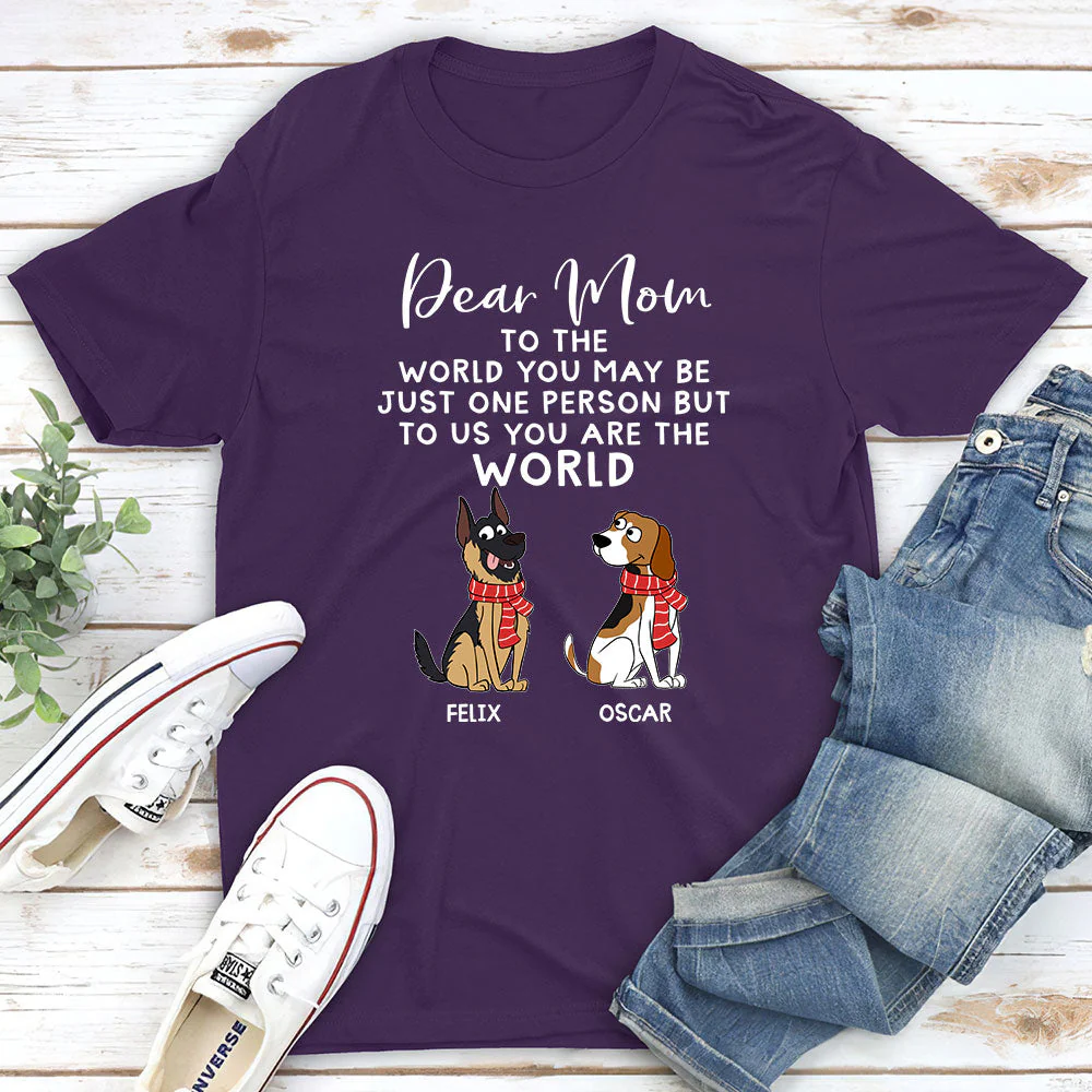 One Person - Personalized Custom Unisex T-Shirt - Image 3