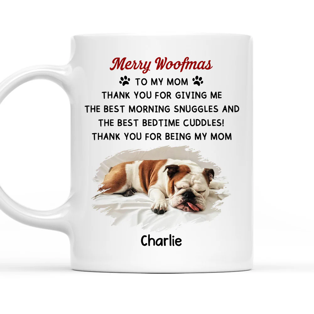 Only Cuddle You At Bedtime Photo - Personalized Custom Coffee Mug