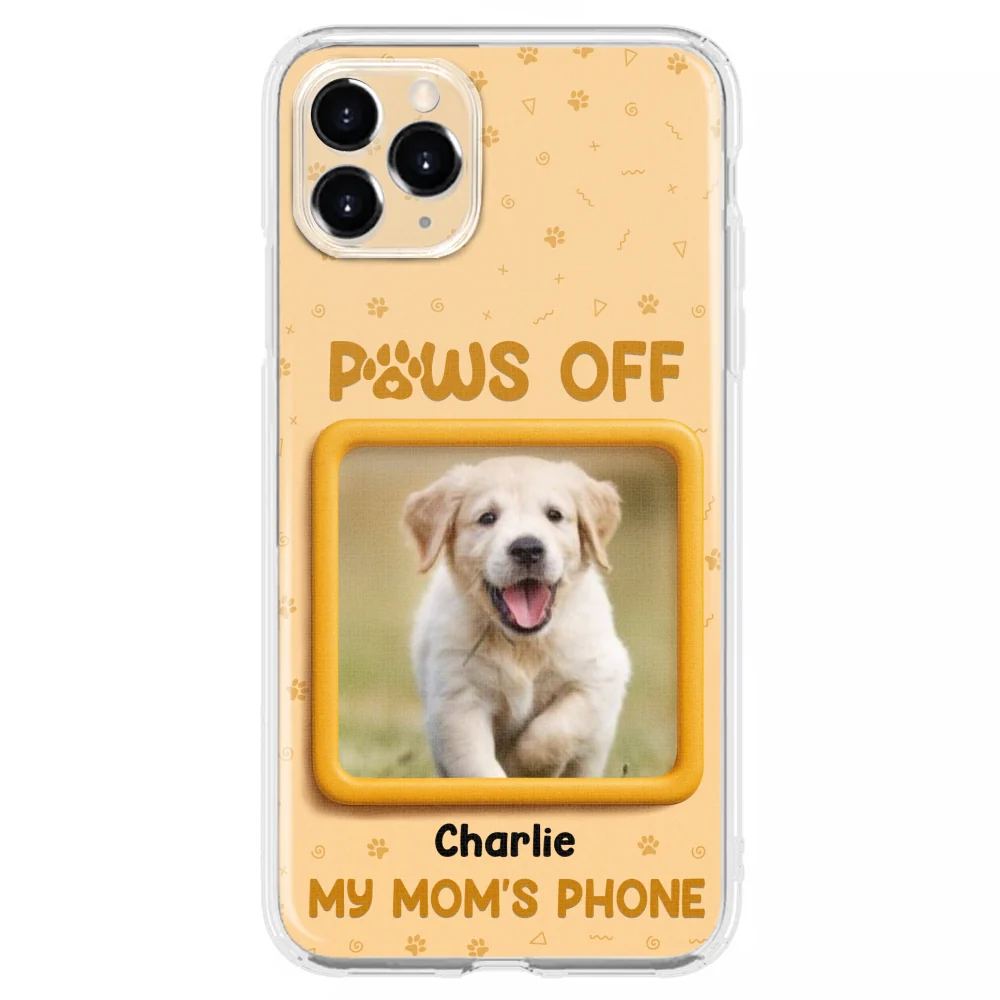 Only Touched By Mom - Personalized Custom Phone Case - Image 11