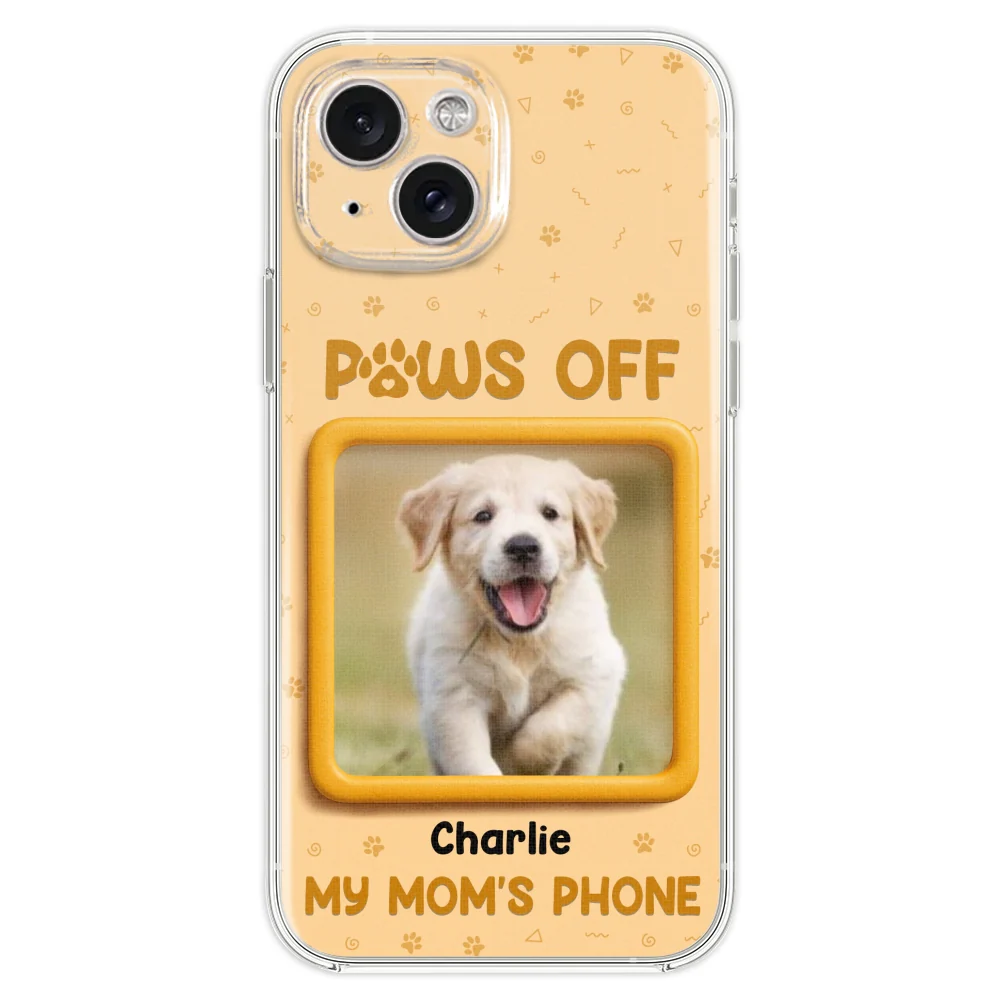 Only Touched By Mom - Personalized Custom Phone Case - Image 22