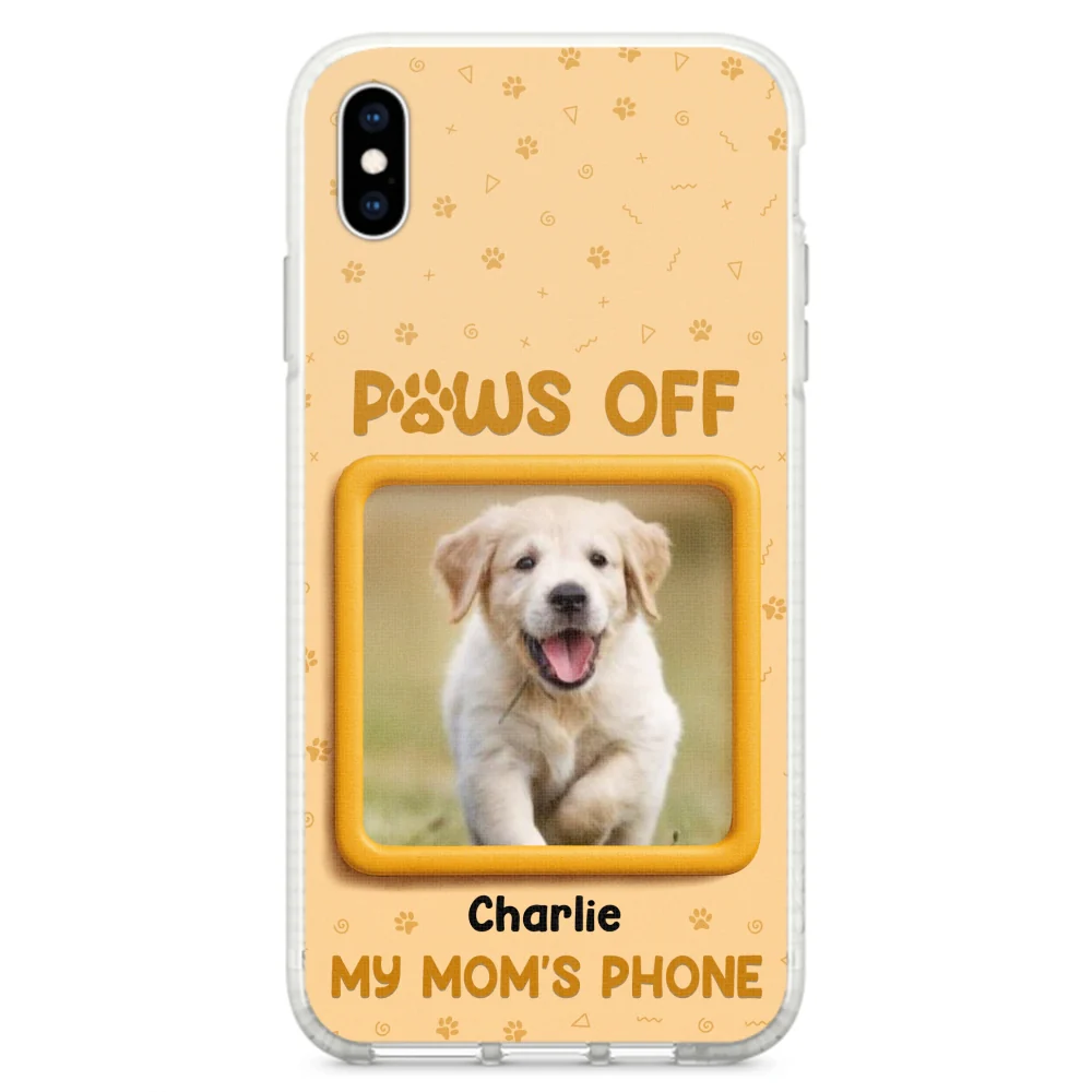 Only Touched By Mom - Personalized Custom Phone Case - Image 25