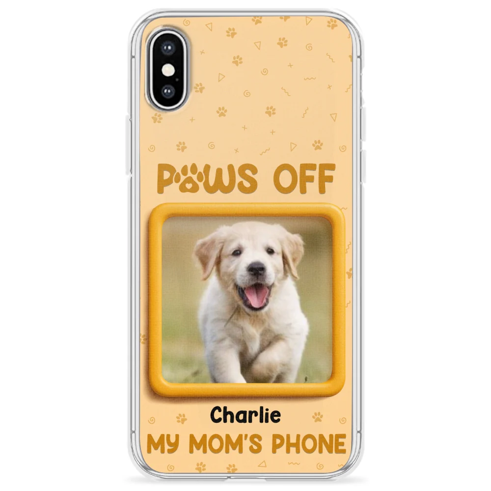 Only Touched By Mom - Personalized Custom Phone Case - Image 26