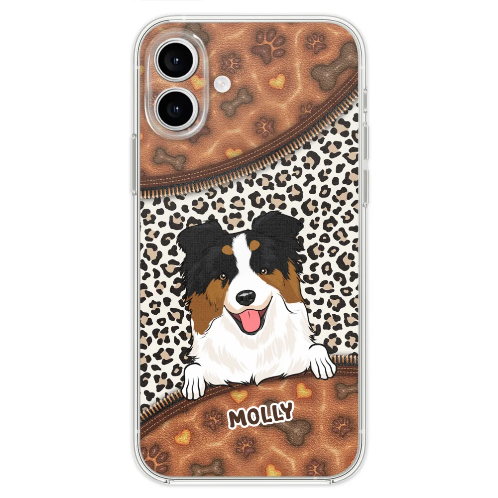 Our Dogs - Personalized Custom 3D Inflated Effect Phone Case - Image 26