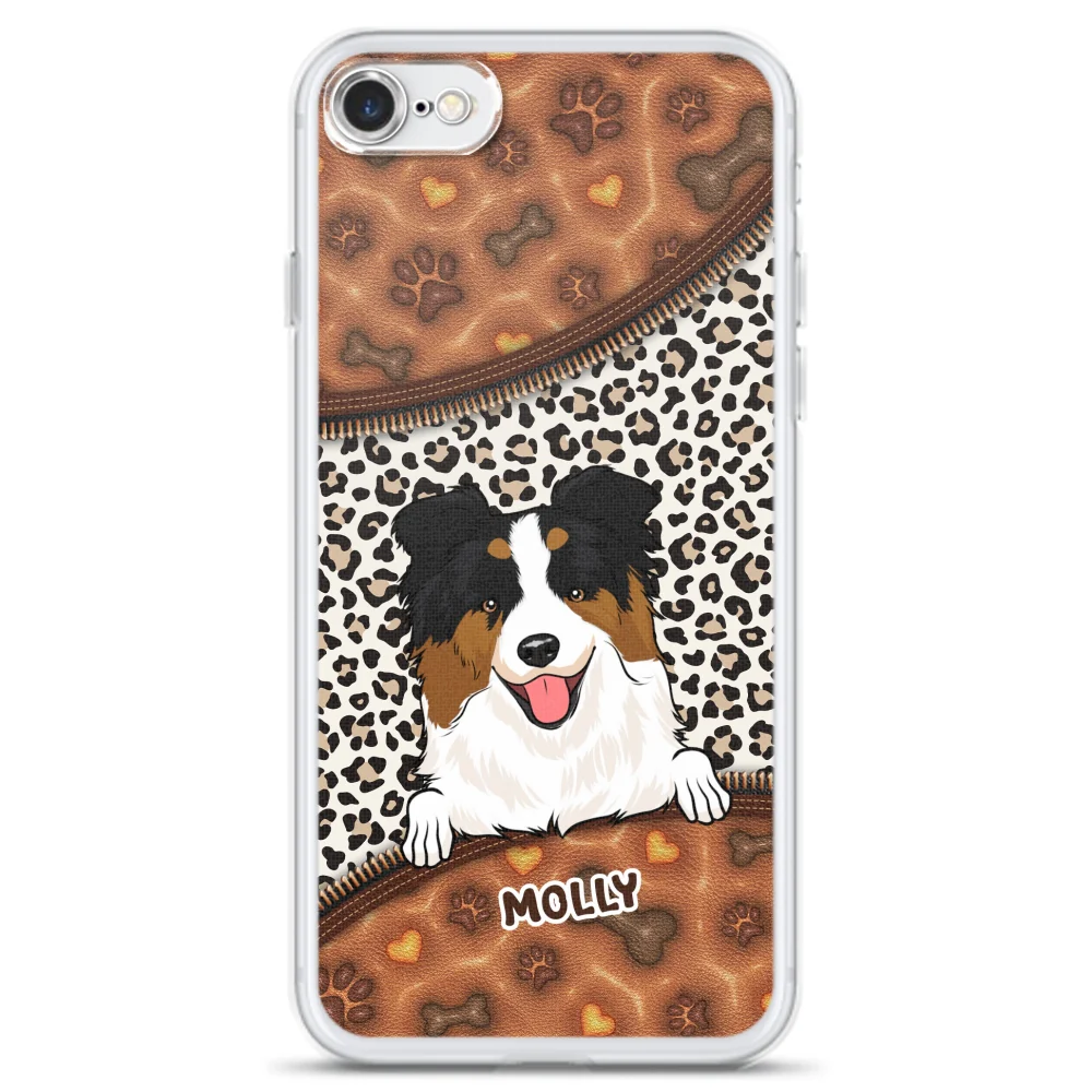 Our Dogs - Personalized Custom 3D Inflated Effect Phone Case - Image 6