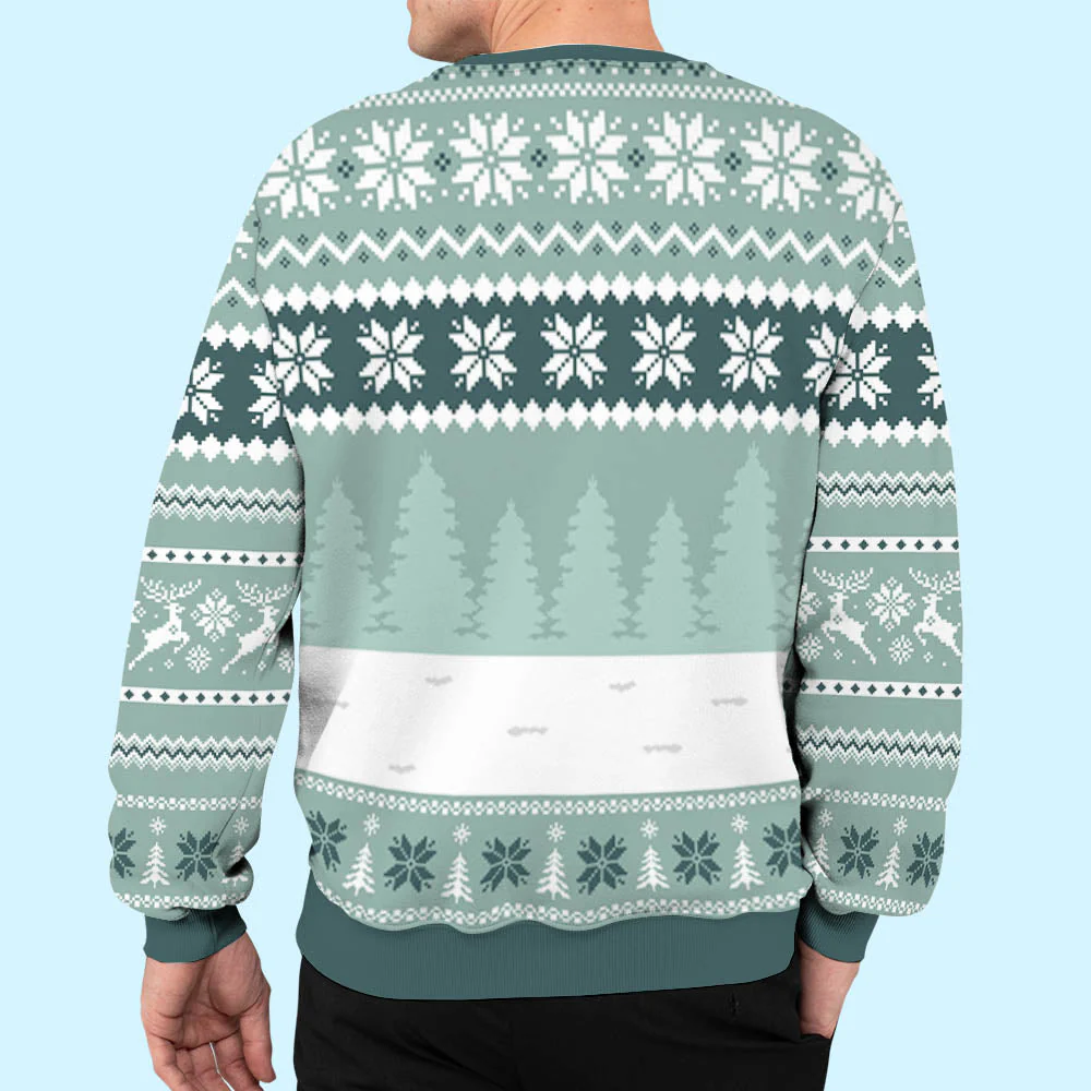 Our Family Sweatshirt - Personalized Custom All-Over-Print Sweatshirt - Image 3