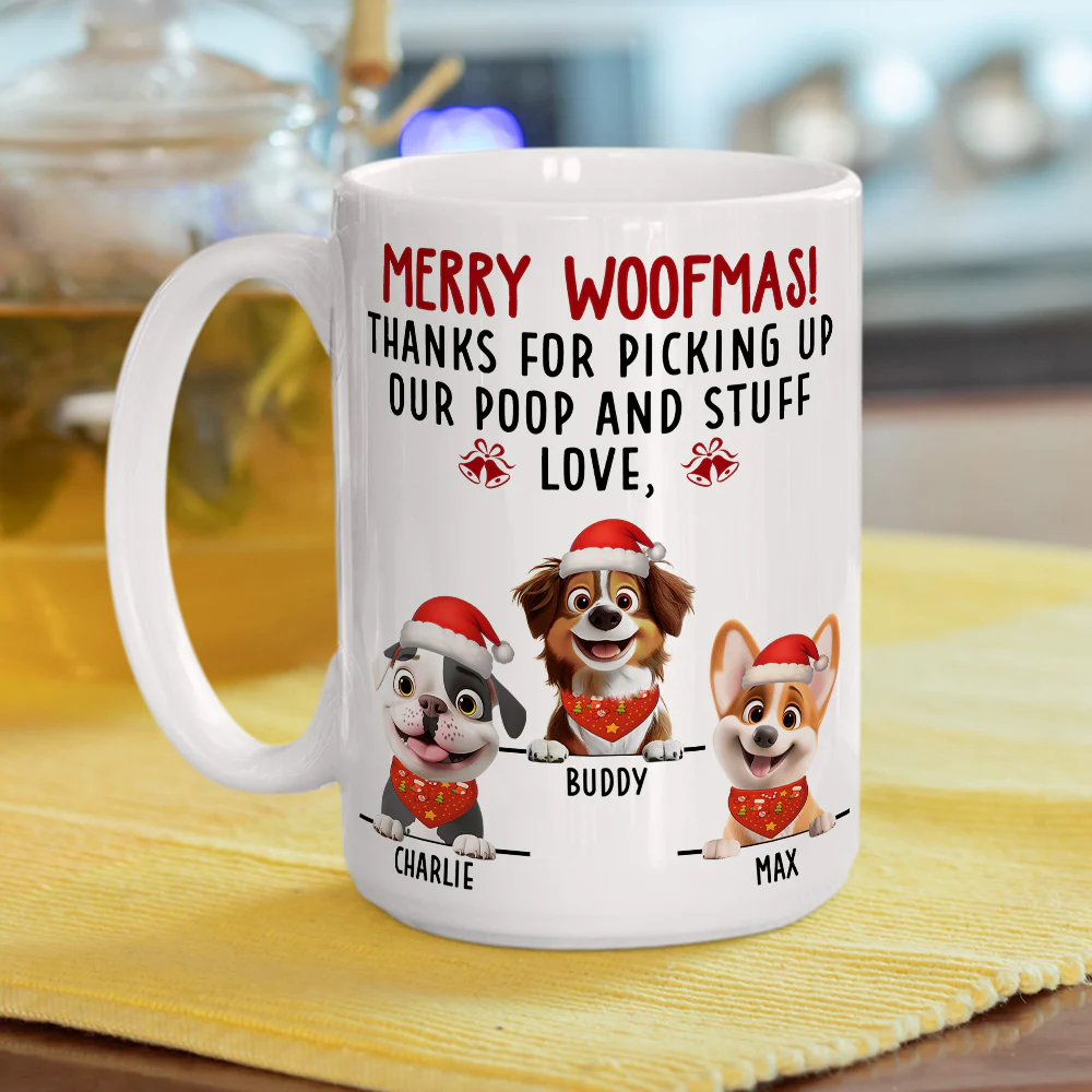 Our Poop And Stuff - Personalized Custom Coffee Mug - Image 5