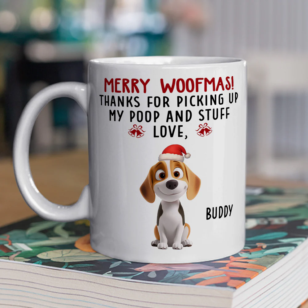 Our Poop And Stuff Ver 2 - Personalized Custom Coffee Mug - Image 3