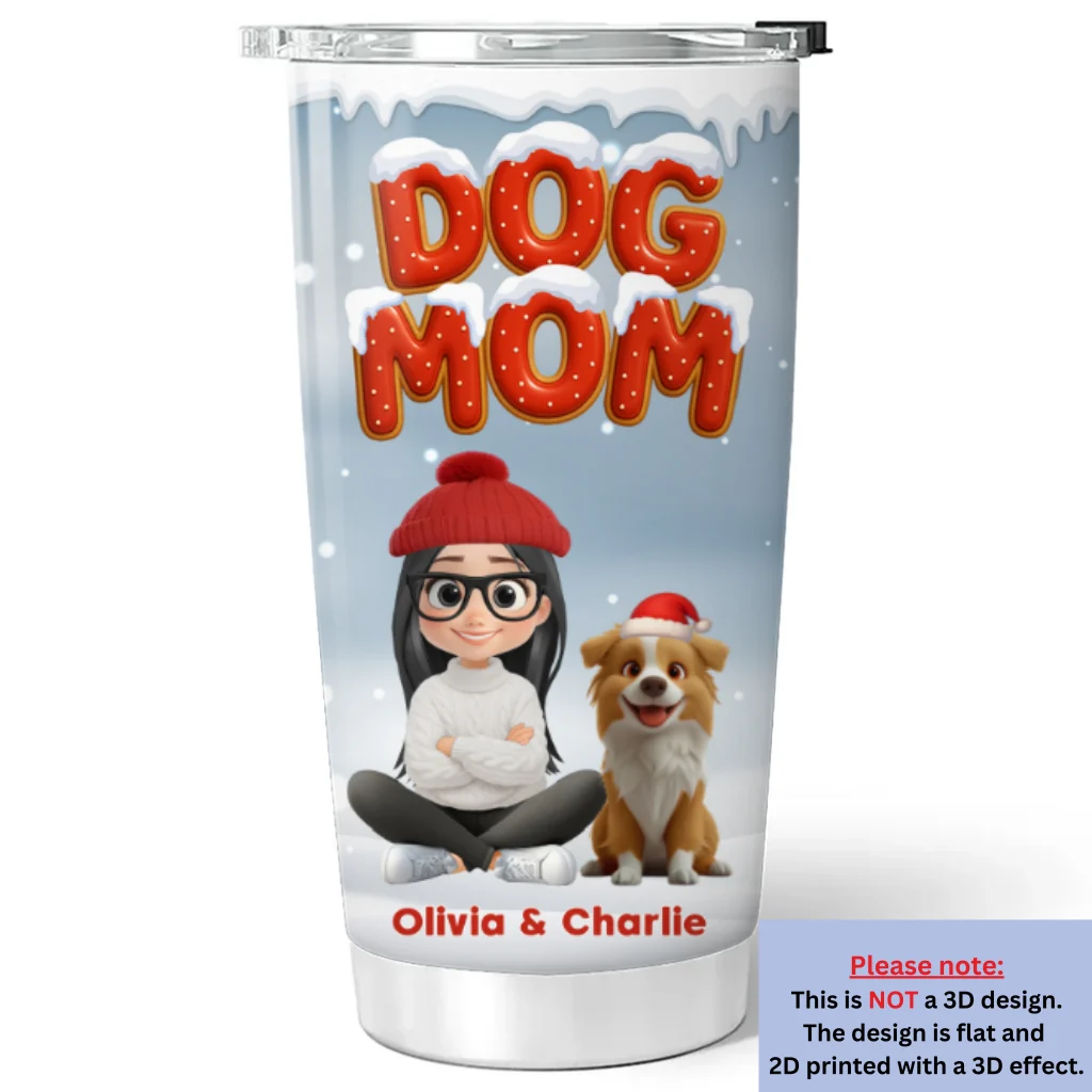 Our Unbroken Bond - Personalized Custom 3D Effect Tumbler - Image 5