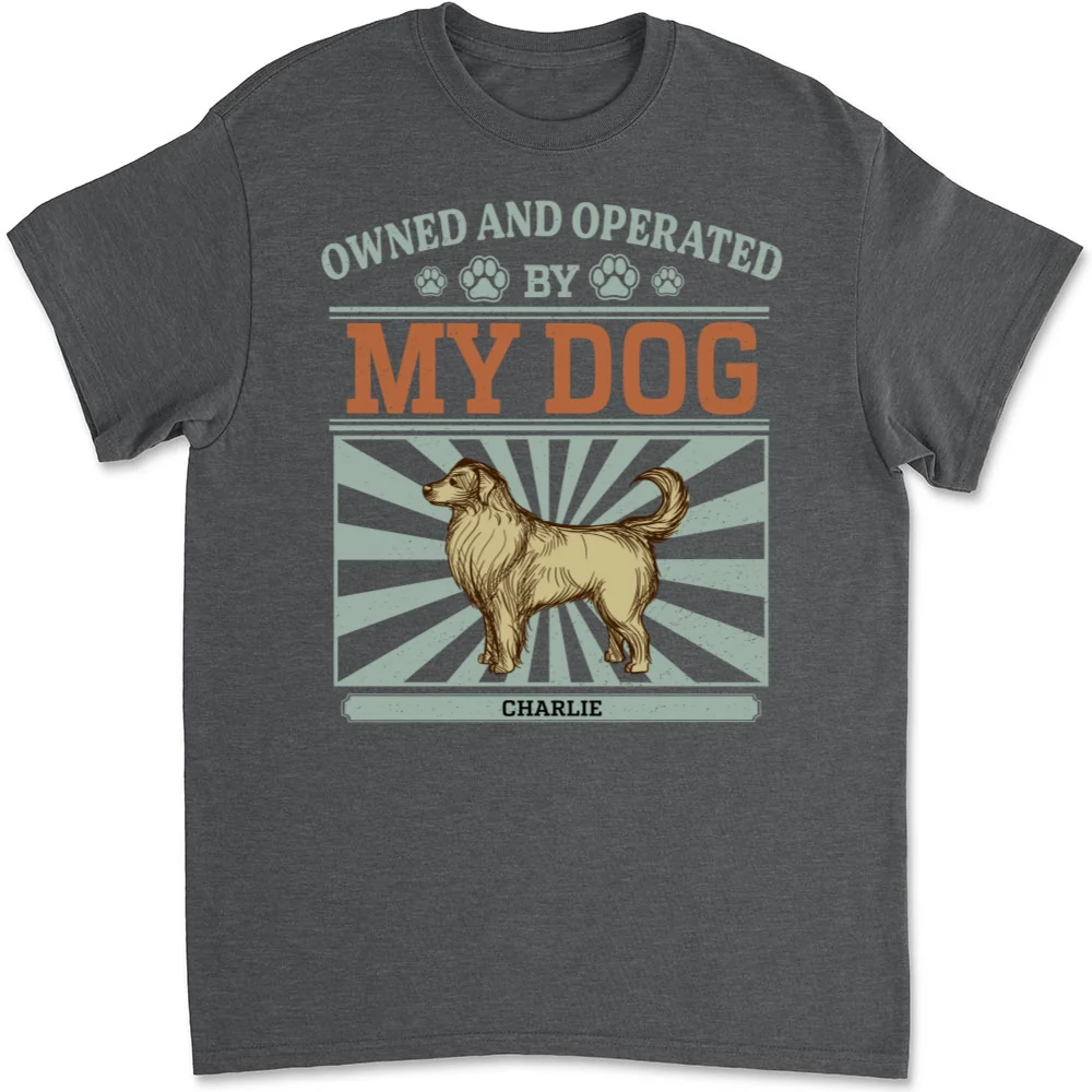 Owned And Operated - Personalized Custom Unisex T-shirt - Image 10