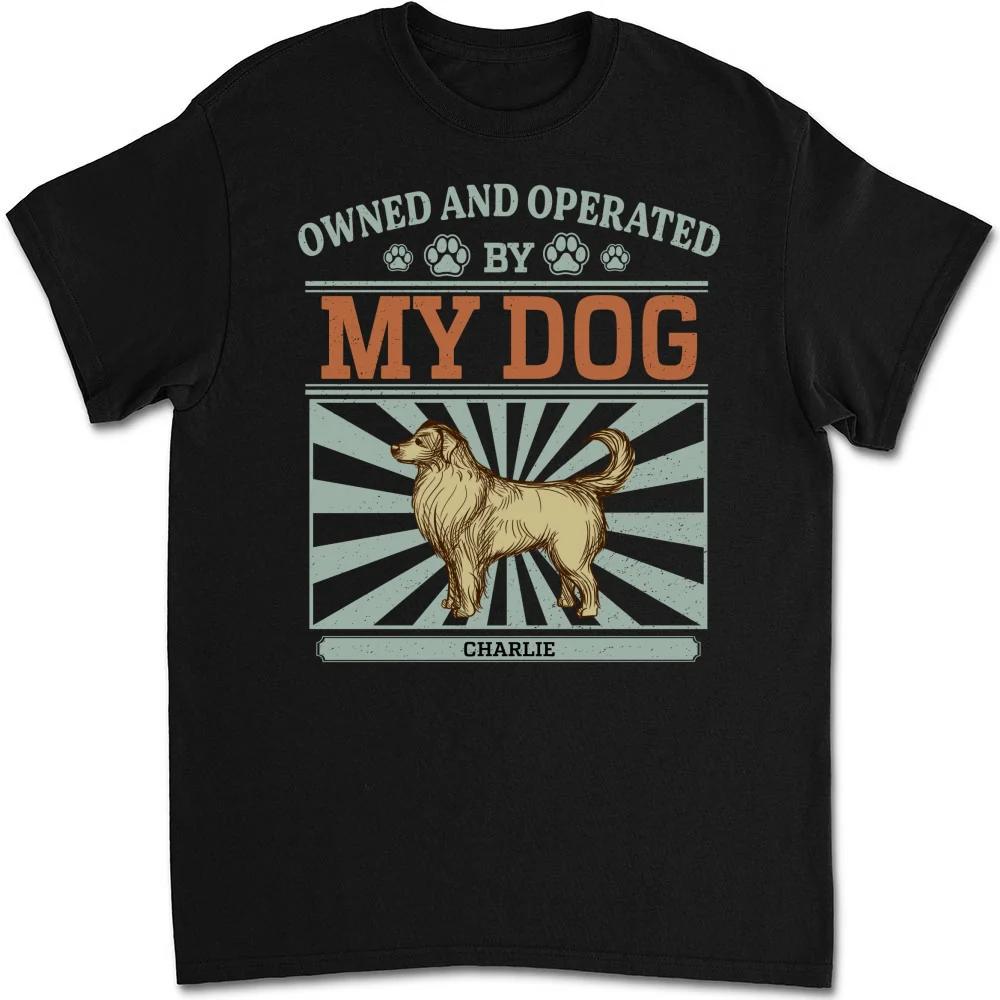 Owned And Operated - Personalized Custom Unisex T-shirt - Image 6